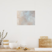 Marmer Marmer van Marmer voor gemarmerde crème Bac Poster (Keuken)