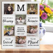 Marmer Memorial Keepslag Unieke fotocollage Fotoplaat