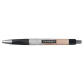Marmer met Faux Roos Gold Aangepaste pen (Voorkant)
