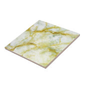 Marmer met gele draden tegeltje (Zijkant)