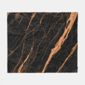 marmer met gouden aderen , marmer emperador n fleece deken (Voorkant (Horizontaal))
