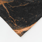 marmer met gouden aderen , marmer emperador n fleece deken (Hoek)