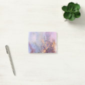 Marmer met goudstof post-it® notes (Kantoor)