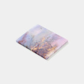 Marmer met goudstof post-it® notes (Schuin)