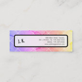 marmer mini visitekaartje (Achterkant)