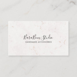 Marmer Modern minimalistische vrouwelijke Visiteka Visitekaartje