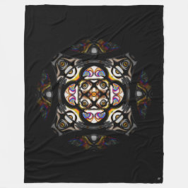 Marmer (n° 1 marbles reeks) fleece deken