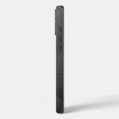 Marmer Naam Textuur in Aardetinten Case-Mate iPhone Case (Achterkant / Links)