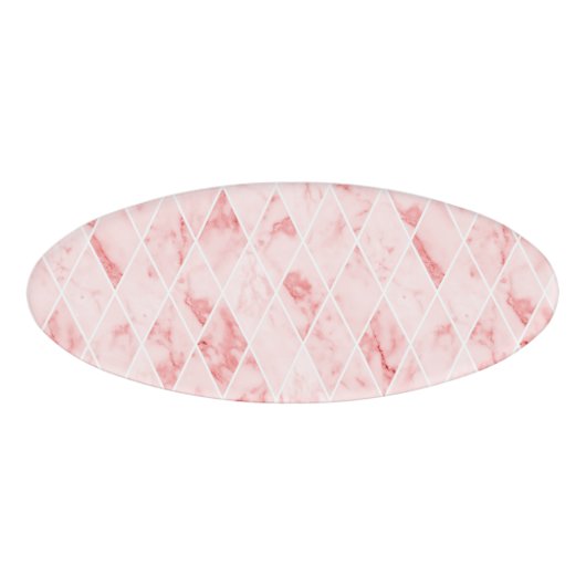 marmer naambadge (Voorkant)