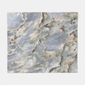 marmer natuurlijk abstract patroon achtergrond abs fleece deken (Voorkant (Horizontaal))