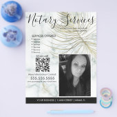 Marmer Notaris Services Foto Zakenvlucht Flyer (Enkel)