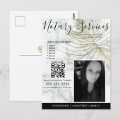Marmer Notaris Services Fotografie Zakenvlucht Briefkaart (Voorkant / Achterkant)