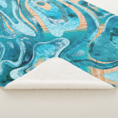 Marmer Ocean Beach Sherpa Deken (3/4)