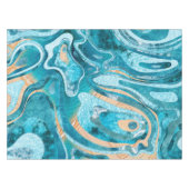 Marmer Ocean Beach Tafelkleed (Voorkant (Horizontaal))