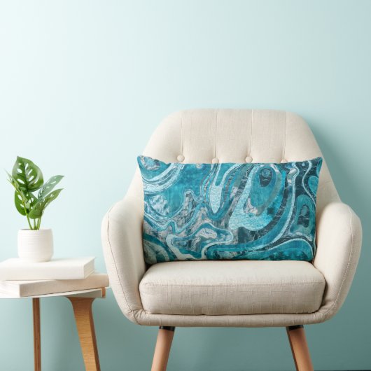 Marmer Ocean Kussen (Stoel)