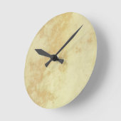 Marmer of graniet getextureerd ronde klok (Hoek)