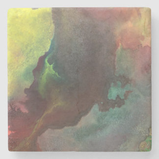 Marmer Onderzetter met Johnson Abstract Artwork