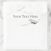 marmer ovale sticker (Tas)