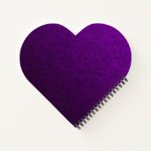 Marmer paars patroon notitieboek (Achterkant)