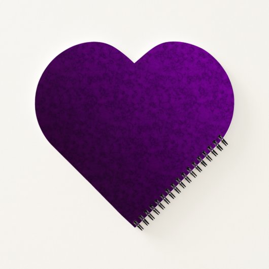 Marmer paars patroon notitieboek (Achterkant)