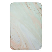 Marmer Pastel Stone Texture Glitter Waterverf Badmat (Voorkant Verticaal)