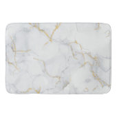 Marmer Pastel Stone Texture Glitter Waterverf Badmat (Voorkant)