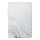 Marmer Pastel Stone Texture Glitter Waterverf Badmat (Voorkant Verticaal)