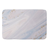 Marmer Pastel Stone Texture Glitter Waterverf Badmat (Voorkant)