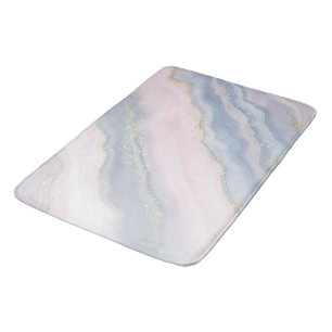 Marmer Pastel Stone Texture Glitter Waterverf Badmat