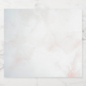 Marmer Pastel Stone Texture Glitter Waterverf Bier Etiket (Enkel label)