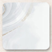 Marmer Pastel Stone Texture Glitter Waterverf Bier Onderzetter (Voorkant)