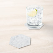 Marmer Pastel Stone Texture Glitter Waterverf Kartonnen Onderzetters (Insitu)