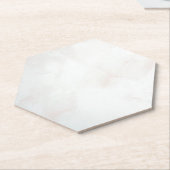 Marmer Pastel Stone Texture Glitter Waterverf Kartonnen Onderzetters (Schuin)