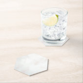 Marmer Pastel Stone Texture Glitter Waterverf Kartonnen Onderzetters (Insitu)