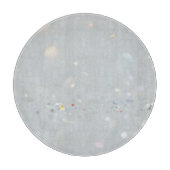 Marmer Pastel Stone Texture Glitter Waterverf Snijplank (Voorkant)