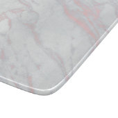 Marmer Pastel Stone Texture Glitter Waterverf Snijplank (Hoek)