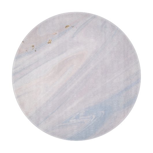 Marmer Pastel Stone Texture Glitter Waterverf Snijplank (Voorkant)