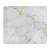 Marmer Pastel Stone Texture Glitter Waterverf Snijplank (Voorkant)