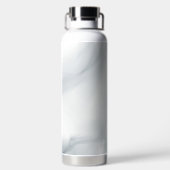 Marmer Pastel Stone Texture Glitter Waterverf Waterfles (Achterkant)