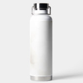 Marmer Pastel Stone Texture Glitter Waterverf Waterfles (Achterkant)