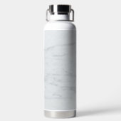 Marmer Pastel Stone Texture Glitter Waterverf Waterfles (Achterkant)