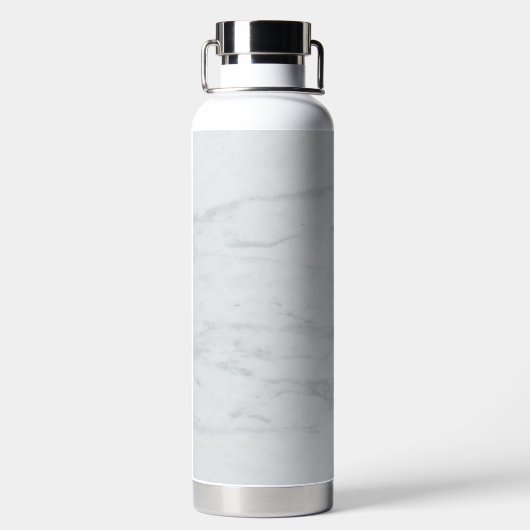 Marmer Pastel Stone Texture Glitter Waterverf Waterfles (Achterkant)