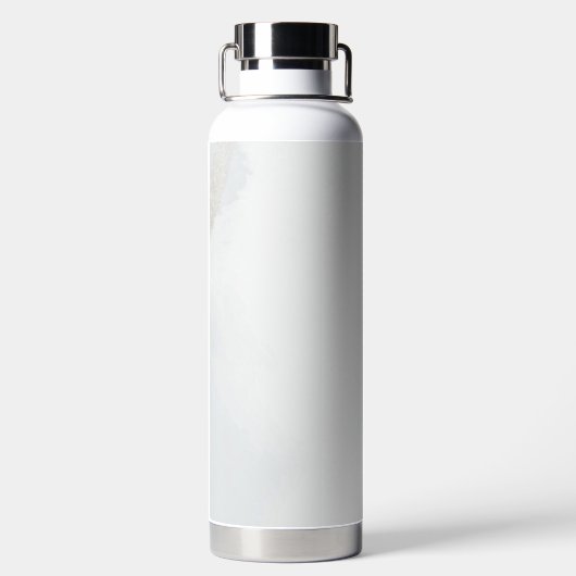 Marmer Pastel Stone Texture Glitter Waterverf Waterfles (Achterkant)