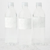 Marmer Pastel Stone Texture Glitter Waterverf Waterfles Etiket (Flessen)