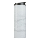 Marmer Pastel Stone Texture Thermal Tumbler Thermosbeker (Gedraaid links)