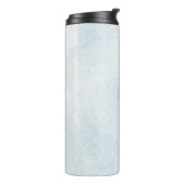 Marmer Pastel Stone Texture Thermal Tumbler Thermosbeker (Gedraaid links)