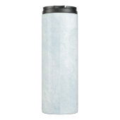 Marmer Pastel Stone Texture Thermal Tumbler Thermosbeker (Achterkant)