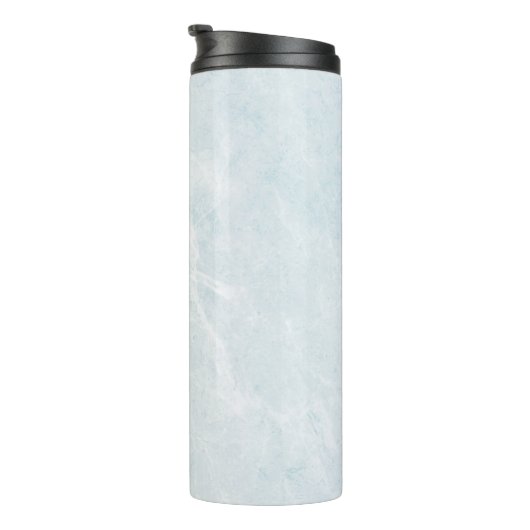 Marmer Pastel Stone Texture Thermal Tumbler Thermosbeker (Geroteerd rechts)