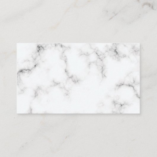 marmer patisserie banketbakker bakkerij roze crème visitekaartje (Achterkant)