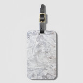 Marmer patroon bagagelabel (Voorkant (verticaal))